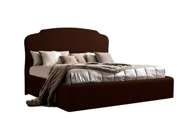 Кровать RIMINI 2-х спальная (1,4 м) с под.мех. РМКР140-1[3] (шоколадный ликёр)